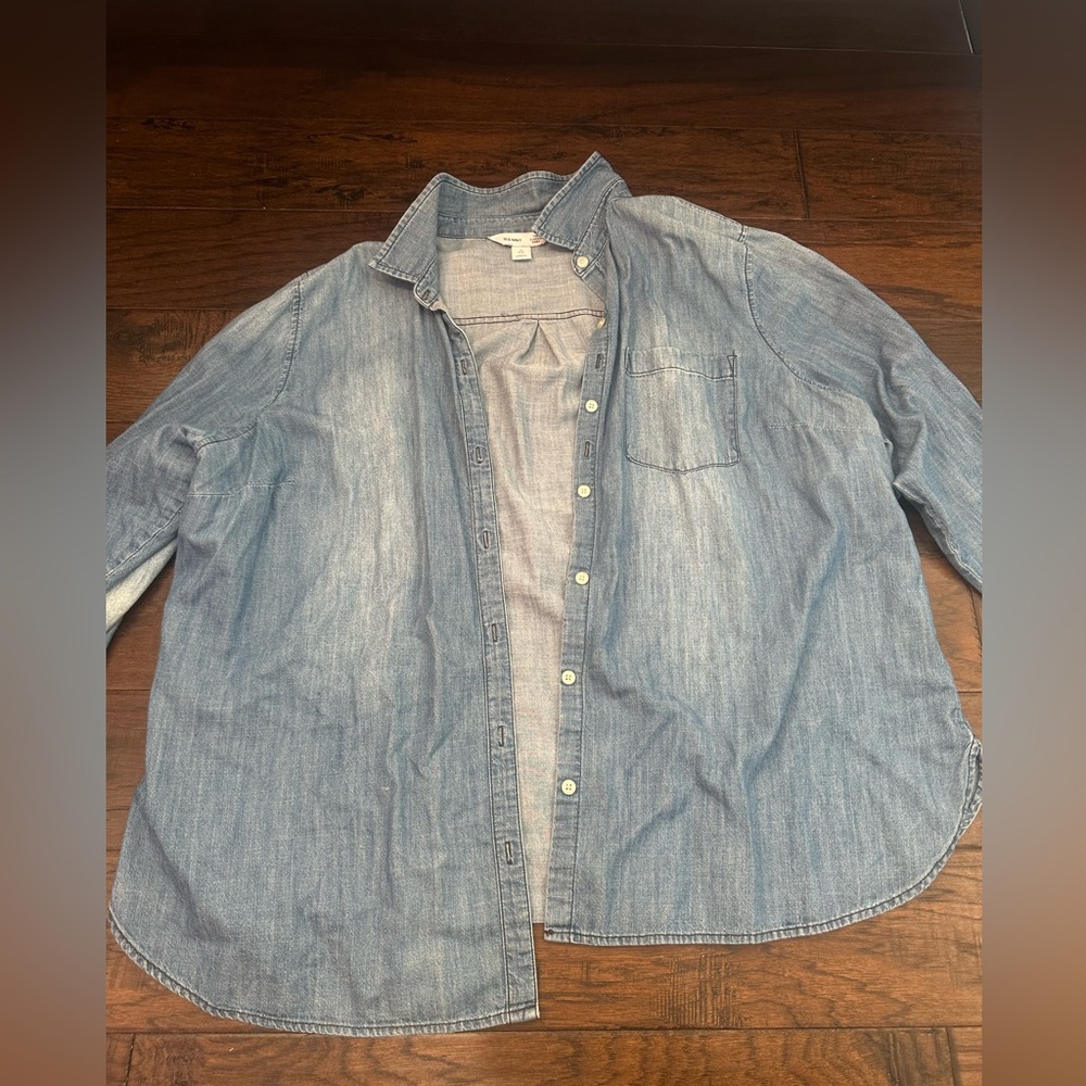 Old Navy Jean Shirt
